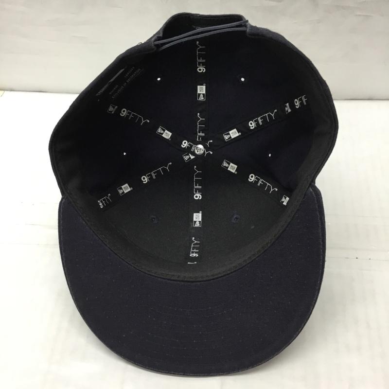 ニューエラ NEW ERA 帽子 キャップ 9FIFTY スナップバック 横浜DeNAベイスターズ ロゴ、文字 紺 / ネイビー /  メンズ USED 古着 中古 10118926