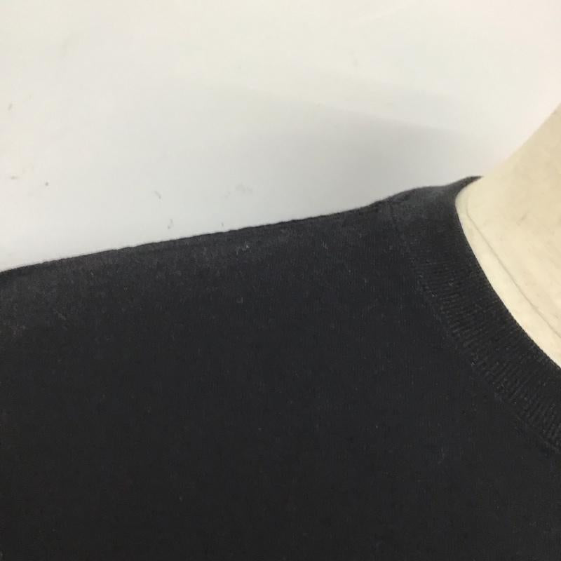 ベンデイビス BEN DAVIS Tシャツ 半袖 半袖カットソー プリントTシャツ クルーネックカットソー L ロゴ、文字 黒 / ブラック /  メンズ USED 古着 中古 10125112