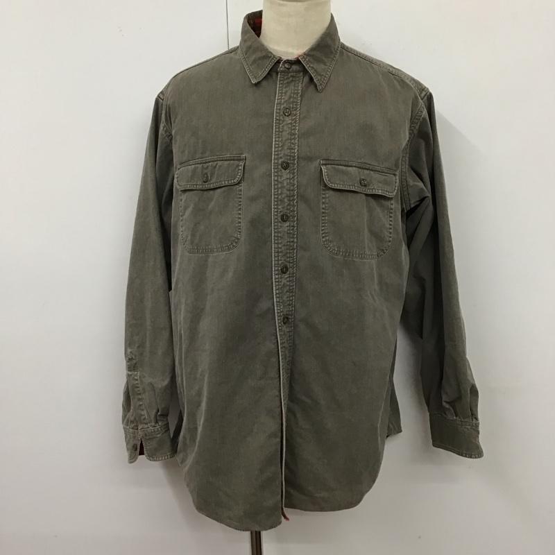 エルエルビーン L.L.Bean シャツ、ブラウス 長袖 70s XL 無地 マルチカラー / マルチカラー /  メンズ USED 古着 中古 10123330