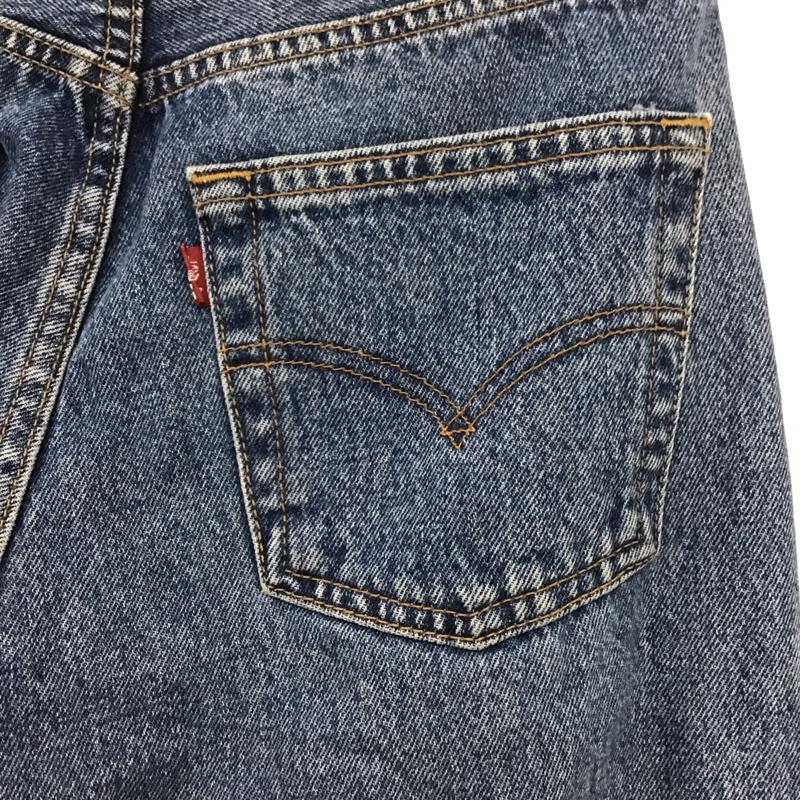 リーバイス Levi s パンツ デニム、ジーンズ 2001年 メキシコ製 501 28インチ 無地 水色 / ライトブルー /  レディース USED 古着 中古 10142776