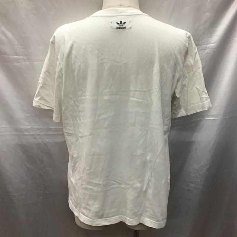 アディダス adidas Tシャツ 半袖 AJ5205 NIGO ロゴ、文字 白 / ホワイト /  メンズ USED 古着 中古 10121189