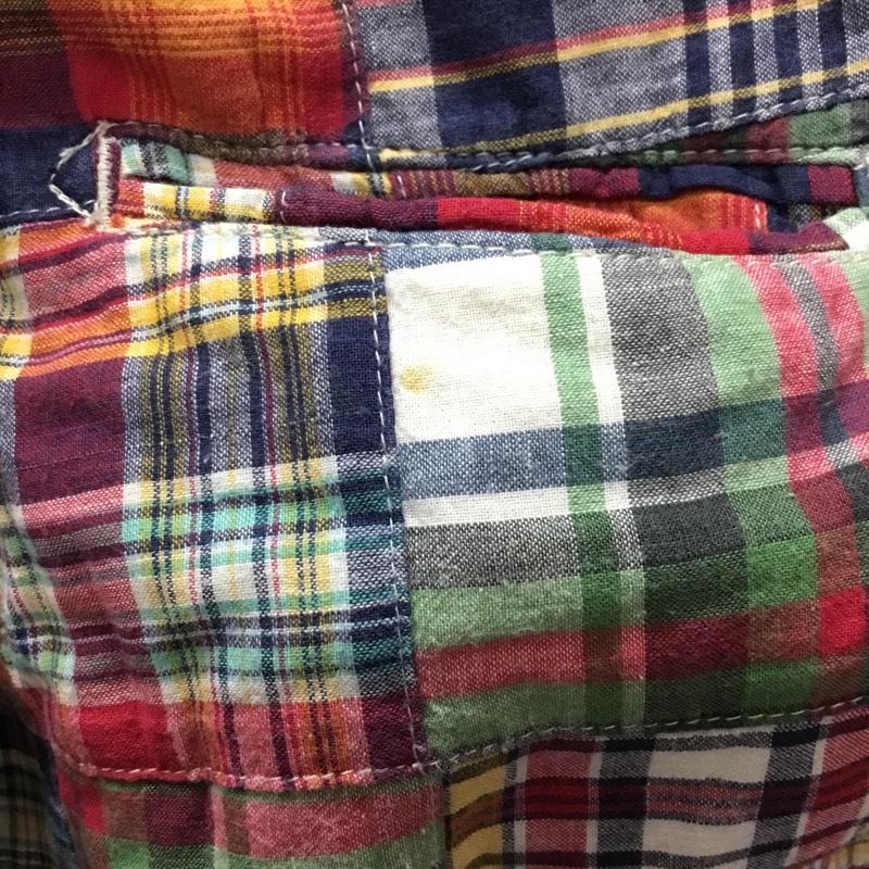ビームス BEAMS パンツ ショートパンツ パッチワーク L チェック マルチカラー / マルチカラー /  メンズ USED 古着 中古 10110597