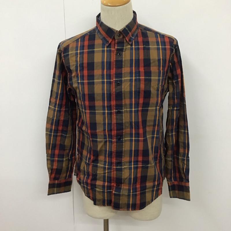 トミーヒルフィガー TOMMY HILFIGER シャツ、ブラウス 長袖 長袖シャツ チェックシャツ カラーシャツ カジュアルシャツ ボタンダウンシャツ M チェック マルチカラー / マルチカラー /  メンズ USED 古着 中古 10111269