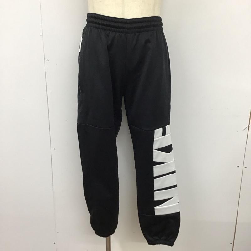 ナイキ NIKE パンツ ワークパンツ、ペインターパンツ dr7223-010 ボトム ジャージ ワイドパンツ M ロゴ、文字 黒 / ブラック /  メンズ USED 古着 中古 10115932