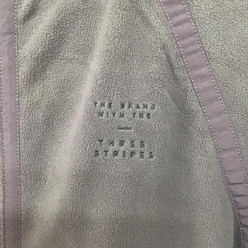 アディダス adidas ジャケット、上着 ジャンパー、ブルゾン FT6441 フリースジャケット L 無地 紫 / パープル /  レディース USED 古着 中古 10141710