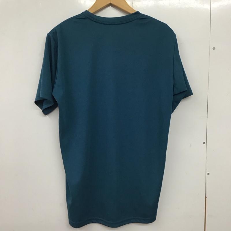 サロモン SALOMON Tシャツ 半袖 XL ロゴ、文字 青 / ブルー /  メンズ USED 古着 中古 10137010