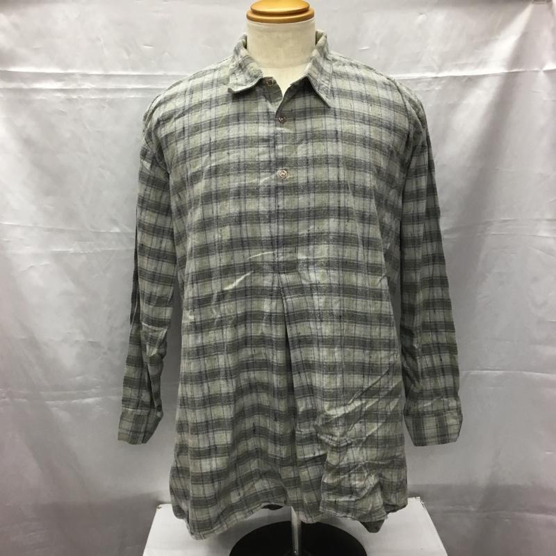 古着 USED シャツ、ブラウス 長袖 長袖シャツ チェックシャツ カジュアルシャツ 古着 ヴィンテージ XXL チェック マルチカラー / マルチカラー /  メンズ USED 古着 中古 10106576