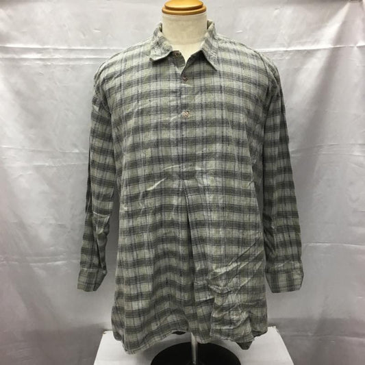 古着 USED シャツ、ブラウス 長袖 長袖シャツ チェックシャツ カジュアルシャツ 古着 ヴィンテージ XXL チェック マルチカラー / マルチカラー /  メンズ USED 古着 中古 10106576