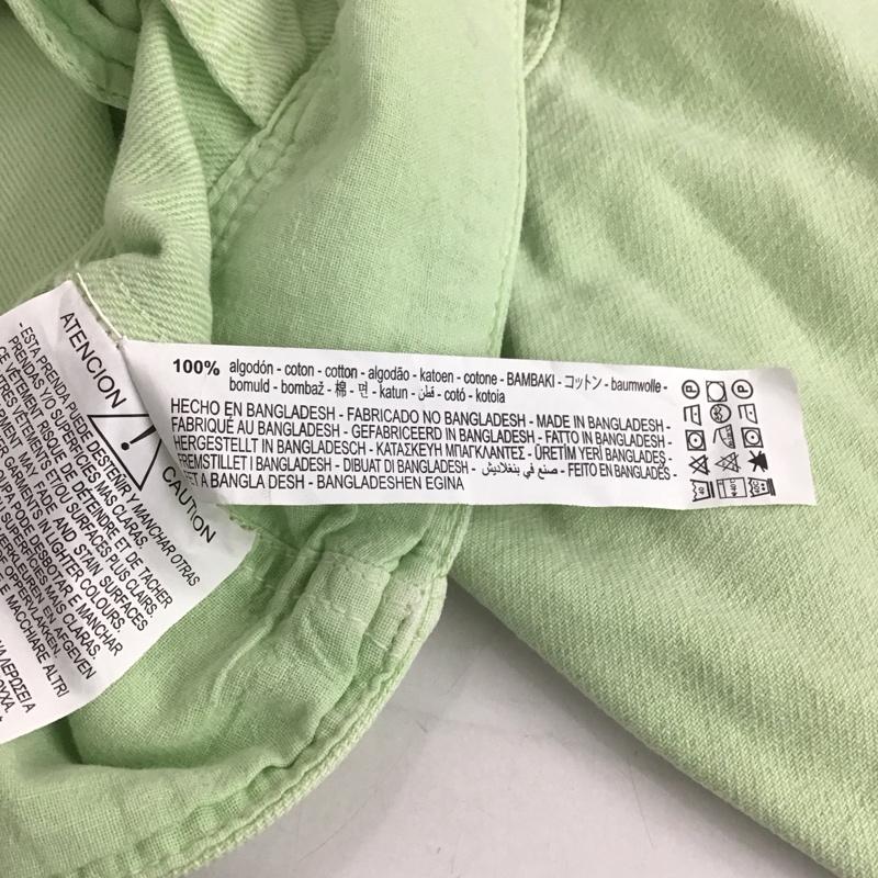 ザラ ZARA ジャケット、上着 ジャケット、ブレザー デニム M 無地 薄緑 / ライトグリーン /  レディース USED 古着 中古 10139868