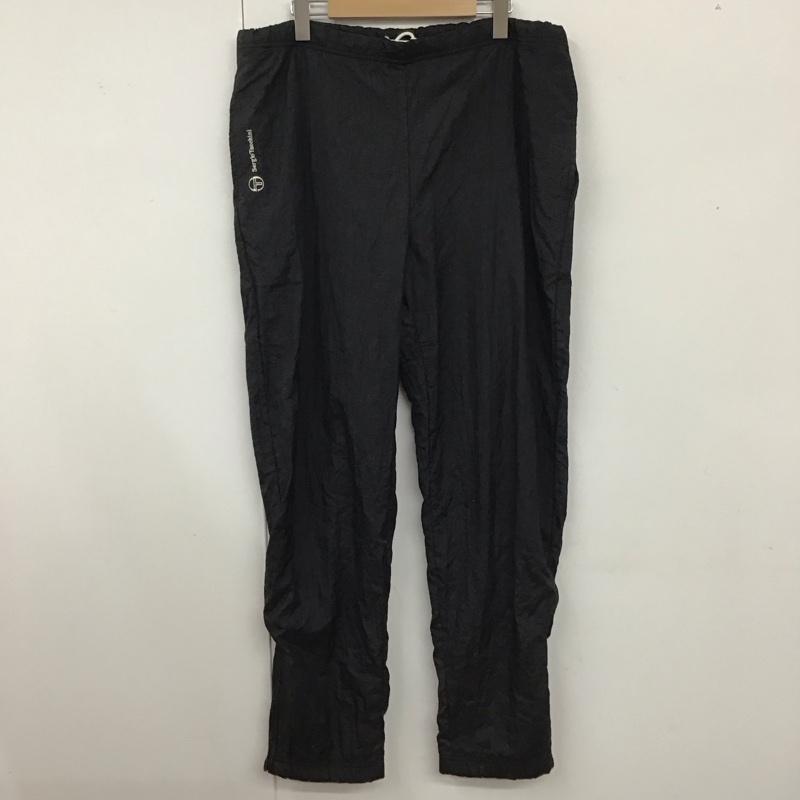 セルジオタッキーニ SERGIO TACCHINI ボトムス ボトムス シャカシャカパンツ トレーニングパンツ ロゴ、文字 黒 / ブラック /  メンズ USED 古着 中古 10116811