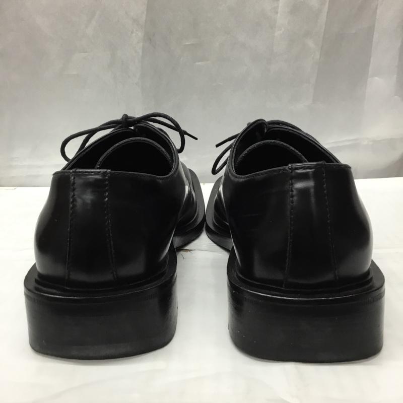 グッチ GUCCI 革靴 革靴 111 5235 レザー レースアップ 43 無地 黒 / ブラック /  メンズ USED 古着 中古 10110533
