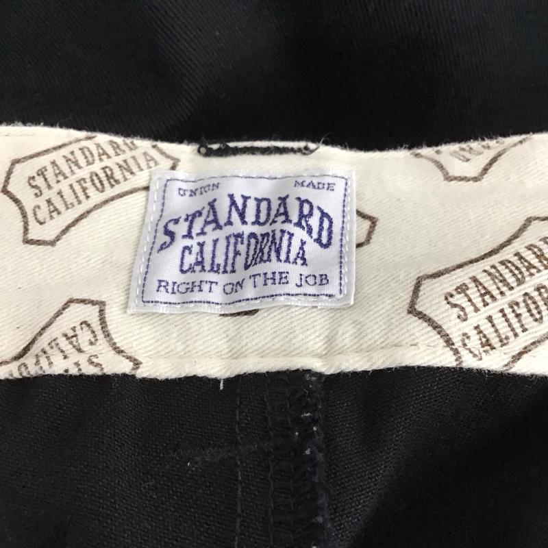 スタンダード カリフォルニア STANDARD CALIFORNIA パンツ ワークパンツ、ペインターパンツ ワークパンツ ワイドパンツ カジュアルパンツ 32インチ 無地 黒 / ブラック /  メンズ USED 古着 中古 10130665