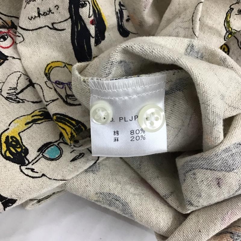 チャオパニック CIAOPANIC シャツ、ブラウス 長袖 長袖シャツ カラーシャツ ポケットシャツ 長袖カットソー プリントシャツ L プリント マルチカラー / マルチカラー /  メンズ USED 古着 中古 10114497