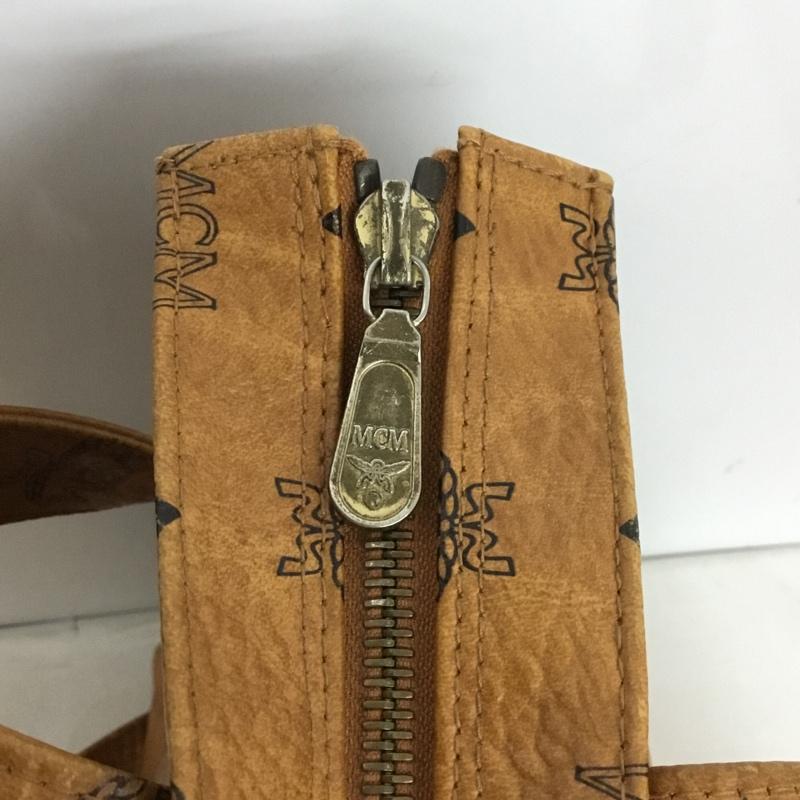 エムシーエム MCM トートバッグ トートバッグ レザー ロゴ ロゴ、文字 茶 / ブラウン /  レディース USED 古着 中古 10144958