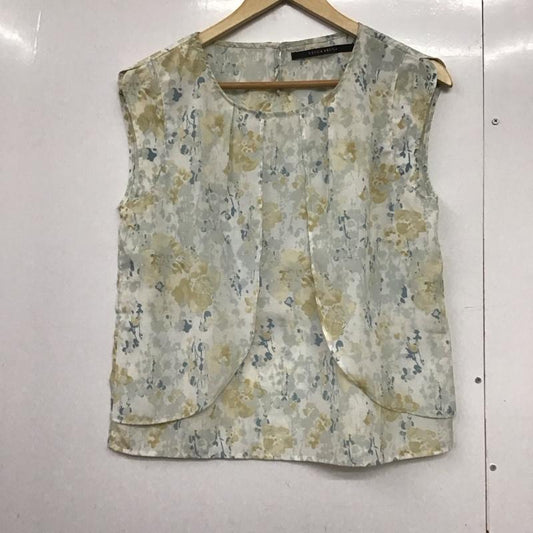 イェッカヴェッカ YECCA VECCA シャツ、ブラウス 半袖 ノースリーブ FREE 総柄 ベージュ / ベージュ /  レディース USED 古着 中古 10142120