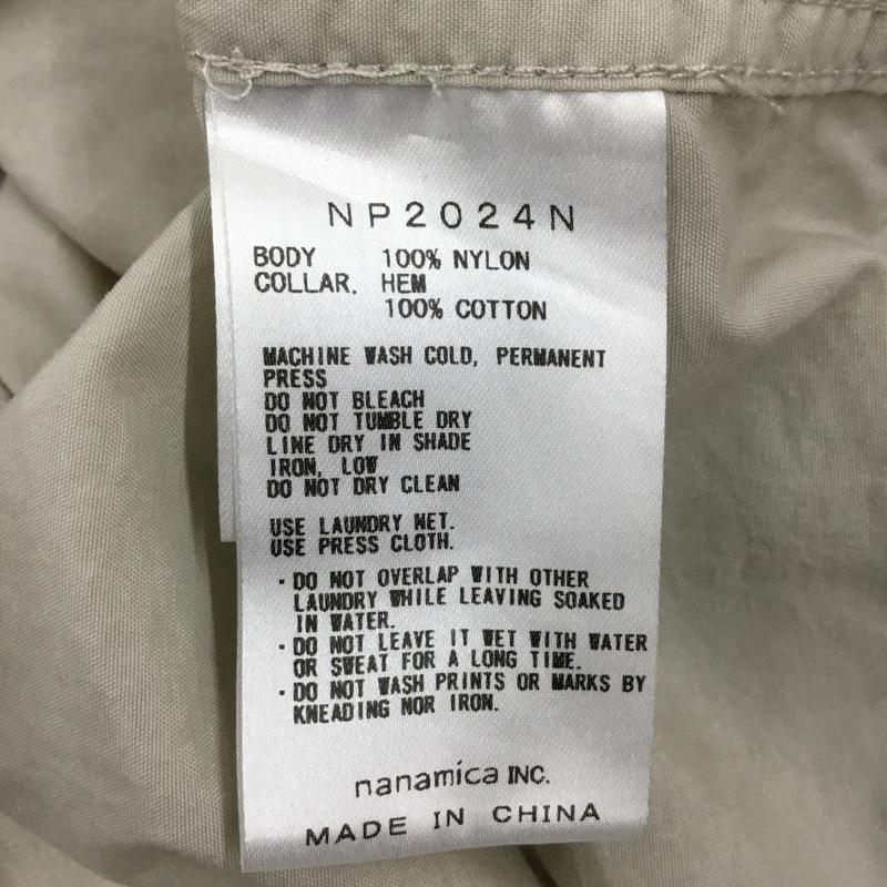 ザノースフェイス THE NORTH FACE カットソー 半袖 np2024n ナイロンカットソー 半袖カットソー S ロゴ、文字 ベージュ / ベージュ /  メンズ USED 古着 中古 10114898