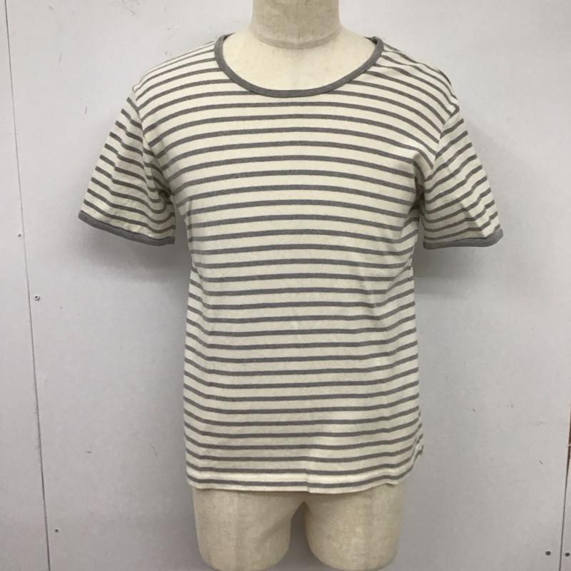 サディアスオニール THAD DEUS O NEIL カットソー 半袖 半袖カットソー プリントTシャツ クルーネックカットソー M ボーダー柄 マルチカラー / マルチカラー /  メンズ USED 古着 中古 10113133