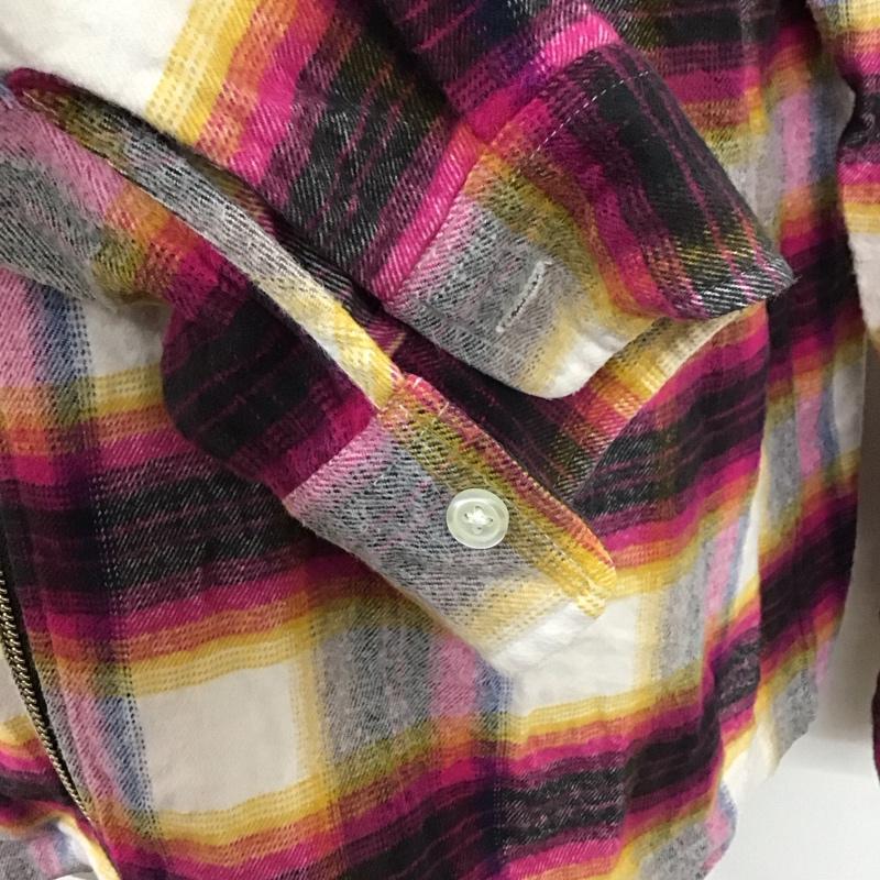 シュプリーム Supreme ジャケット、上着 ジャンパー、ブルゾン 24ss ShadowPlaidFlannelZipUpShirt ジップアップジャケット チェックジャケット L チェック マルチカラー / マルチカラー /  メンズ USED 古着 中古 10115368