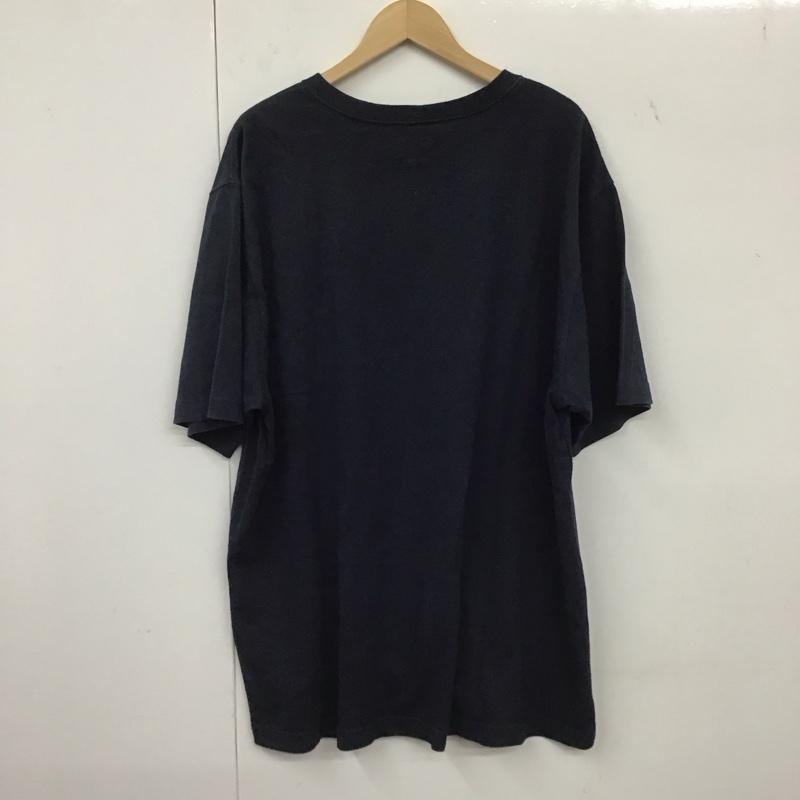 カーハート Carhartt Tシャツ 半袖 L 無地 紺 / ネイビー /  メンズ USED 古着 中古 10134856