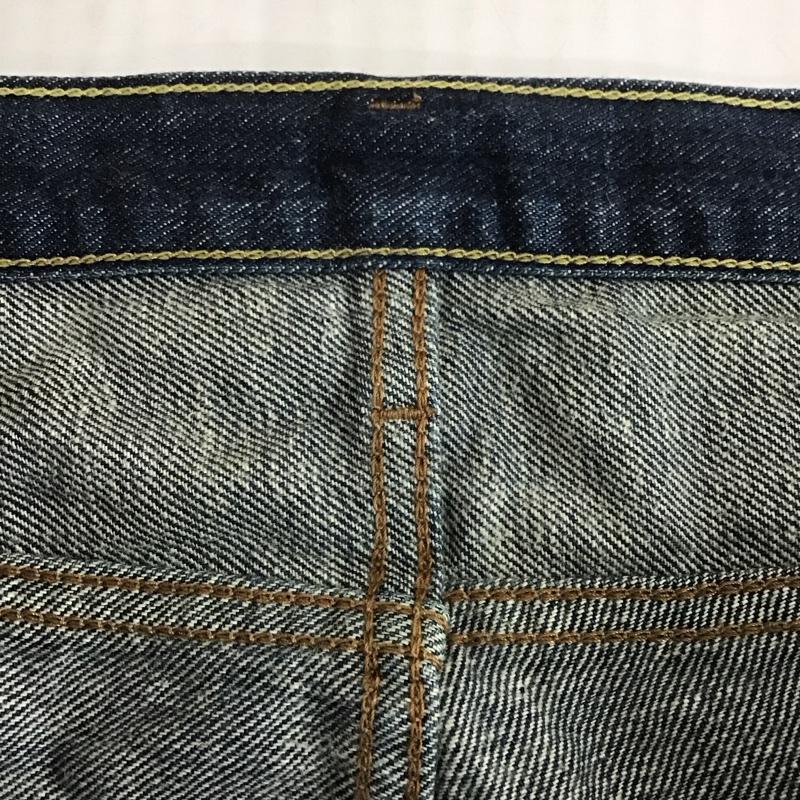 アベイシングエイプ A BATHING APE パンツ デニム、ジーンズ デニムパンツ ストレッチパンツ スリムパンツ カジュアルジーンズ M 無地 インディゴ / インディゴ /  メンズ USED 古着 中古 10107184