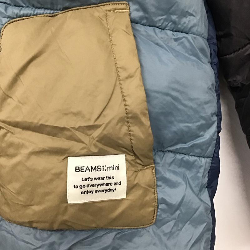 ビームスミニ BEAMSMINI ジャケット、上着 ジャンパー、ブルゾン 45-18-0088-443 中綿 クレイジーパターン キッズ 130cm 130cm ロゴ、文字 マルチカラー / マルチカラー /  ボーイズ USED 古着 中古 10117757