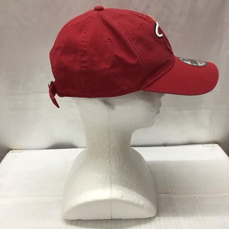 ニューエラ NEW ERA 帽子 キャップ マイアミヒート 刺繍 赤 / レッド /  メンズ USED 古着 中古 10115454