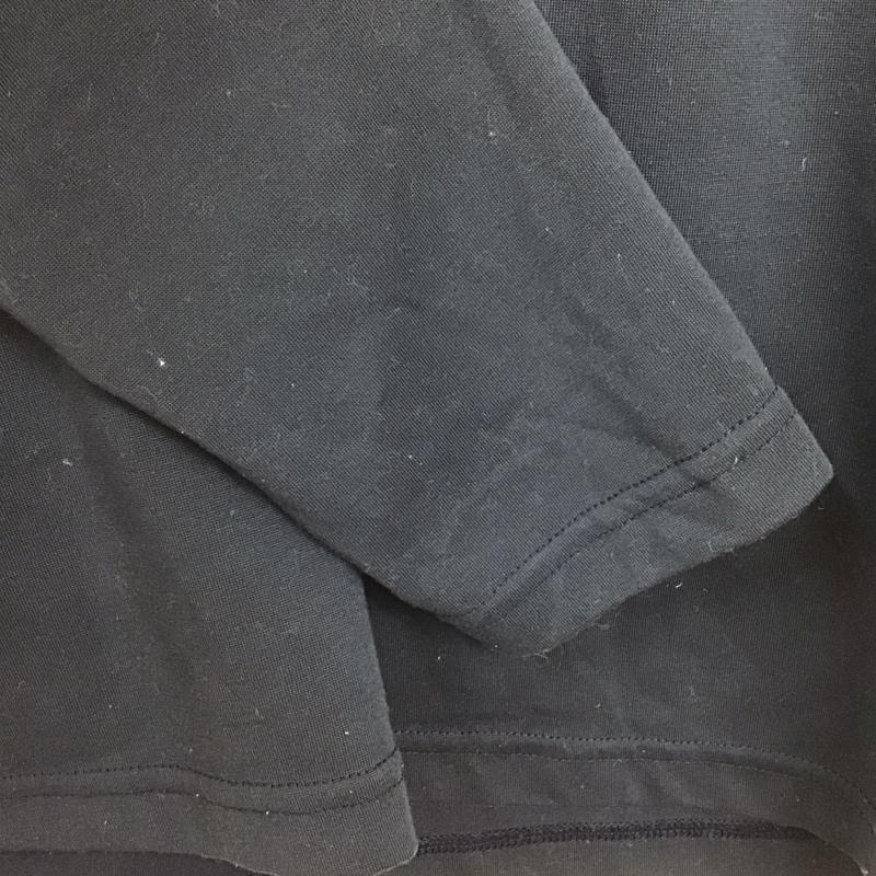 ザノースフェイス THE NORTH FACE カットソー 長袖 nt81520 長袖カットソー プリントTシャツ クルーネックカットソー M ロゴ、文字 紺 / ネイビー /  メンズ USED 古着 中古 10130473