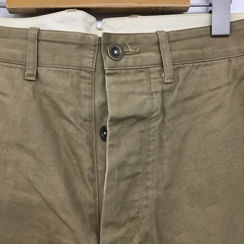 ゲルガ GERUGA パンツ チノパン チノパン ワイドパンツ カジュアルパンツ 4 無地 ベージュ / ベージュ /  メンズ USED 古着 中古 10147007