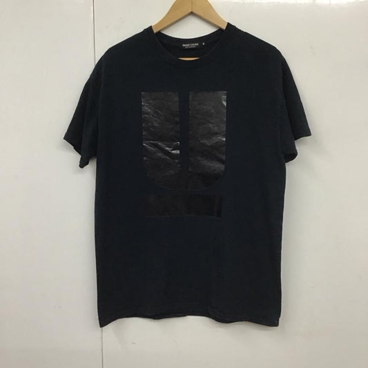 アンダーカバー UNDERCOVER Tシャツ 半袖 半袖カットソー プリントTシャツ クルーネックカットソー M ロゴ、文字 紺 / ネイビー /  メンズ USED 古着 中古 10131136