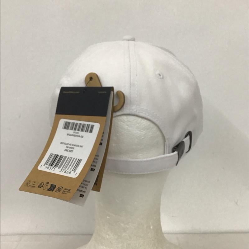 ザノースフェイス THE NORTH FACE 帽子 キャップ NF0A4VSV RECYCLED 66 CLASSIC HAT タグ付き ロゴ、文字 白 / ホワイト /  メンズ USED 古着 中古 10132515