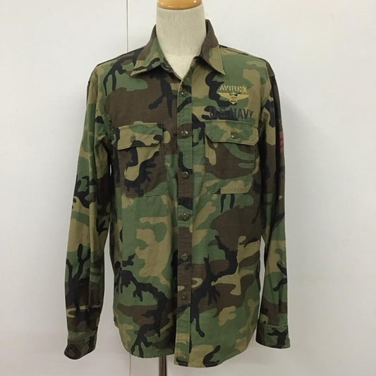 アヴィレックス AVIREX ジャケット、上着 ジャケット、ブレザー 6195169 迷彩ジャケット ミリタリージャケット カジュアルシャツ L カモフラージュ柄・迷彩 マルチカラー / マルチカラー /  メンズ USED 古着 中古 10110776