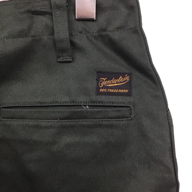 テンダーロイン TENDERLOIN パンツ ショートパンツ ショートパンツ ハーフパンツ カジュアルパンツ XS 無地 緑 / グリーン /  メンズ USED 古着 中古 10110923