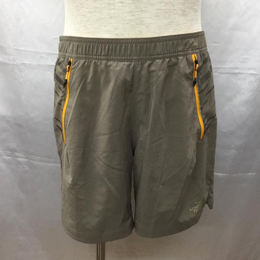ザノースフェイス THE NORTH FACE パンツ ショートパンツ ショートパンツ ハーフパンツ カジュアルパンツ スポーツウェア L ロゴ、文字 茶 / ブラウン / X 黄 / イエロー /  メンズ USED 古着 中古 10108741