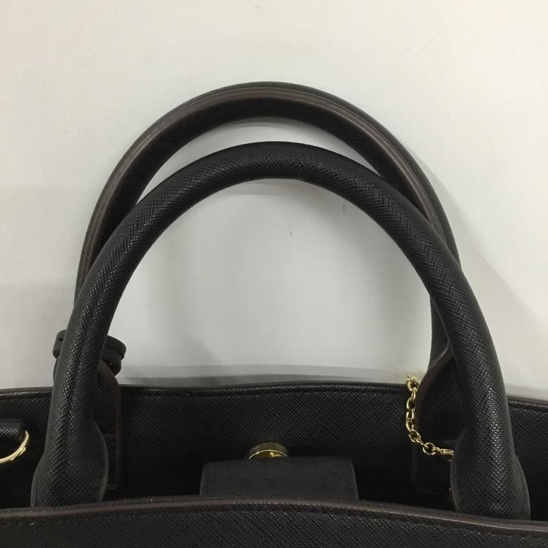 サマンサベガ Samantha Vega ハンドバッグ ハンドバッグ 2WAY ショルダー 鍵 無地 黒 / ブラック /  レディース USED 古着 中古 10138338