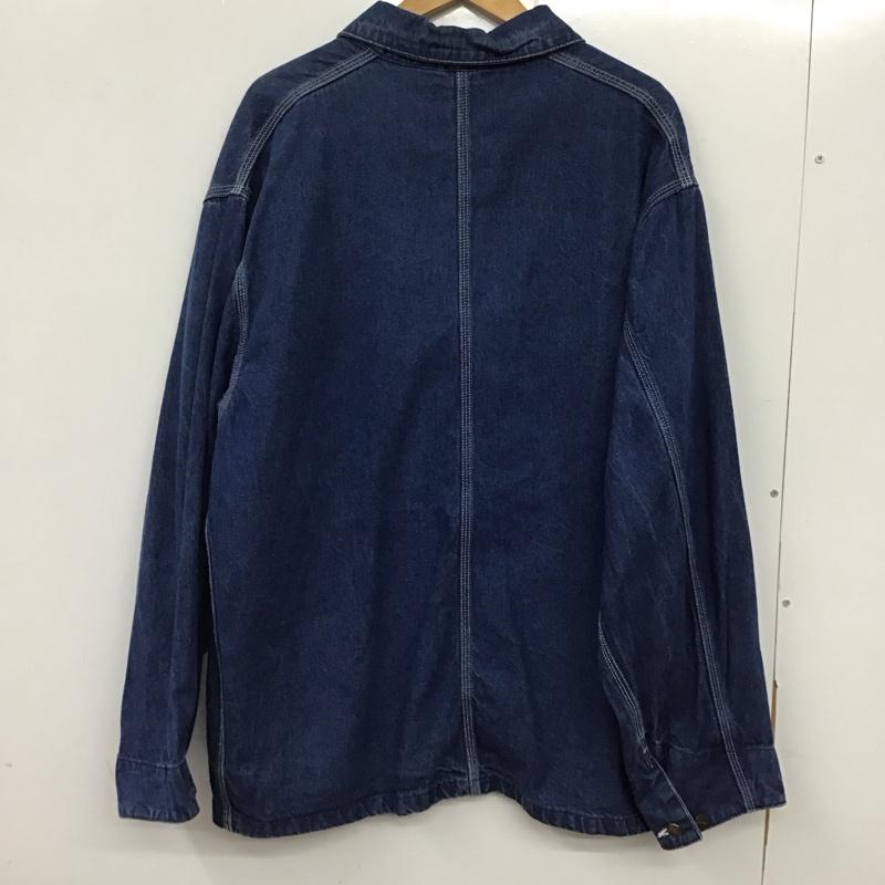 カーハート Carhartt ジャケット、上着 ジャケット、ブレザー デニムジャケット Gジャン アウター カジュアルジャケット メンズ USED 古着 中古 10137060