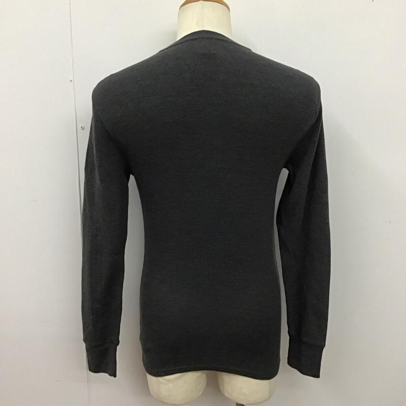 ポロラルフローレン POLO RALPH LAUREN カットソー 長袖 長袖カットソー クルーネックカットソー ロングスリーブカットソー S ロゴ、文字 灰 / グレー /  メンズ USED 古着 中古 10123901