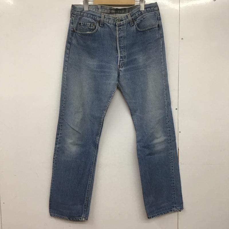 リーバイストラウスアンドコー Levi Strauss & co. パンツ デニム、ジーンズ デニムパンツ ワイドパンツ カジュアルパンツ 36 無地 インディゴ / インディゴ /  メンズ USED 古着 中古 10145286
