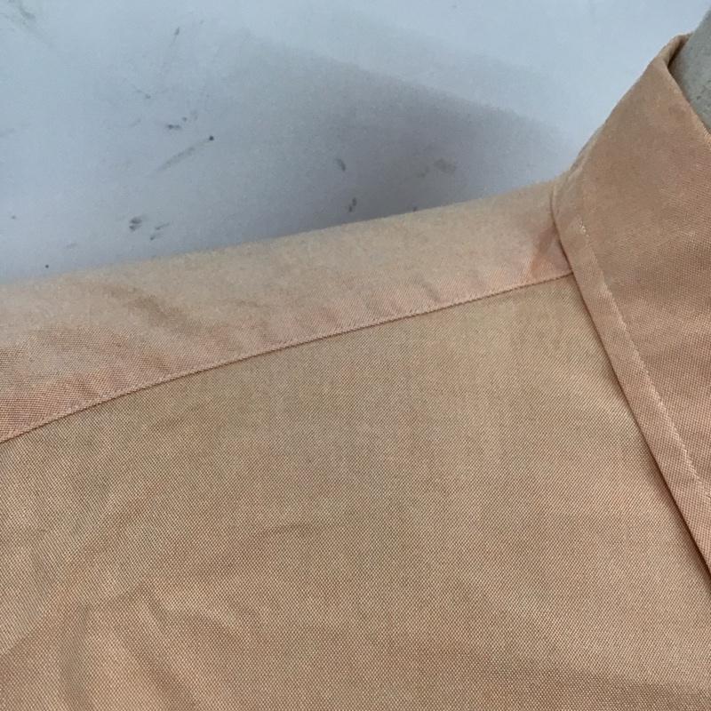 ラルフローレン RALPHLAUREN シャツ、ブラウス 長袖 ボタンダウン CLASSIC FIT ワンポイント 橙 / オレンジ /  メンズ USED 古着 中古 10114552