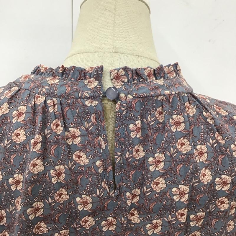 ダブルクローゼット w closet ワンピース ロングスカート スタンドネック M 花柄 マルチカラー / マルチカラー /  レディース USED 古着 中古 10117722
