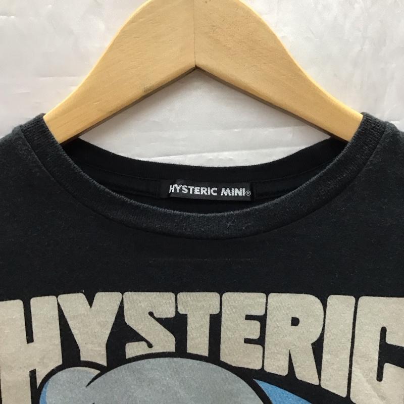 ヒステリック ミニ HYSTERIC MINI Tシャツ 半袖 140cm キッズ ヒスミニ 140cm ロゴ、文字 黒 / ブラック /  ガールズ USED 古着 中古 10116918