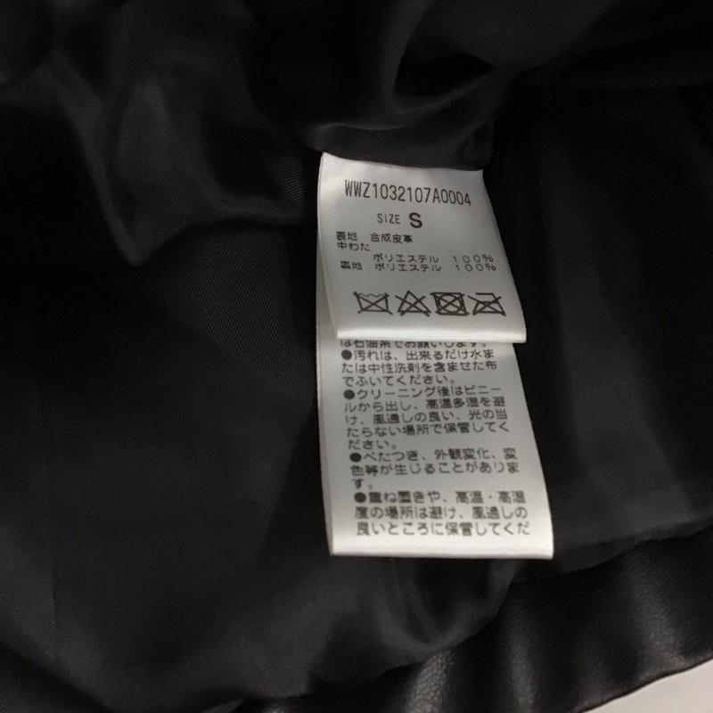 スラッピー SLOPPY ベスト ベスト ジップアップベスト ダウンベスト ノースリーブ S ロゴ、文字 黒 / ブラック /  レディース USED 古着 中古 10142449