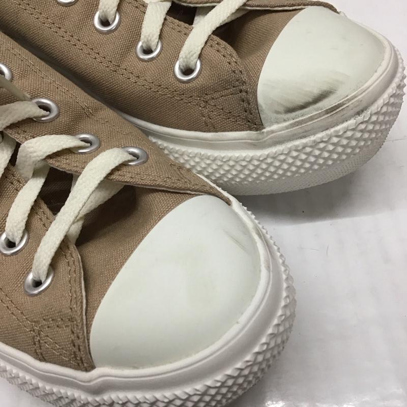 コンバース CONVERSE スニーカー スニーカー 31301471 ALL STAR LIGHT PLTS OX 25cm 25.0cm ロゴ、文字 ベージュ / ベージュ / X 白 / ホワイト /  レディース USED 古着 中古 10118781