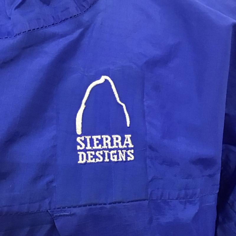 シェラデザイン SIERRA DESIGNS ジャケット、上着 ジャケット、ブレザー ナイロンジャケット S ロゴ、文字 青 / ブルー /  メンズ USED 古着 中古 10108264