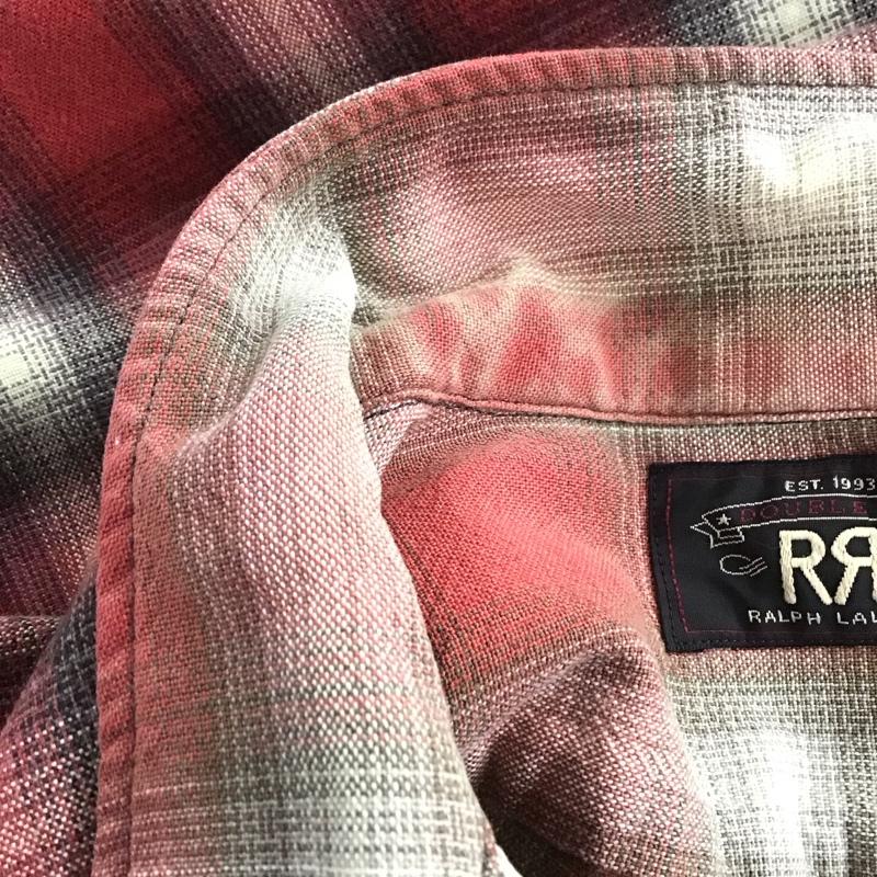 ダブルアールエル ラルフローレン RRL RALPH LAUREN シャツ、ブラウス 長袖 長袖シャツ チェックシャツ カラーシャツ L チェック マルチカラー / マルチカラー /  メンズ USED 古着 中古 10146818