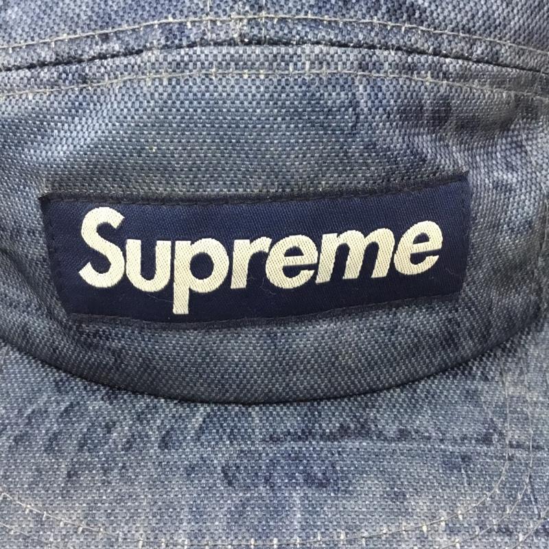 シュプリーム Supreme 帽子 キャップ Croc Camp Cap クロコダイル ロゴ、文字 紺 / ネイビー /  メンズ USED 古着 中古 10105829