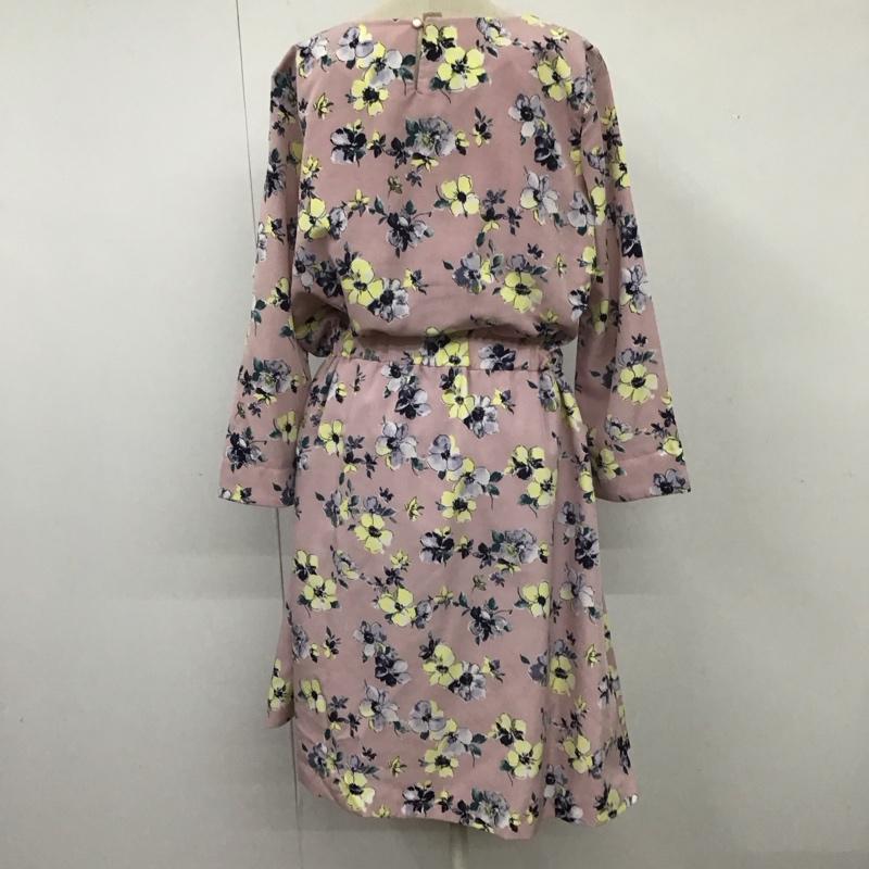 インデックス index ワンピース ロングスカート 長袖 M 花柄 マルチカラー / マルチカラー /  レディース USED 古着 中古 10111506