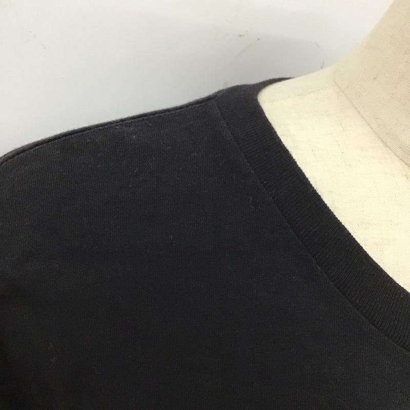 ベイト BAIT Tシャツ 半袖 半袖カットソー プリントTシャツ クルーネックカットソー L プリント 黒 / ブラック /  メンズ USED 古着 中古 10124016