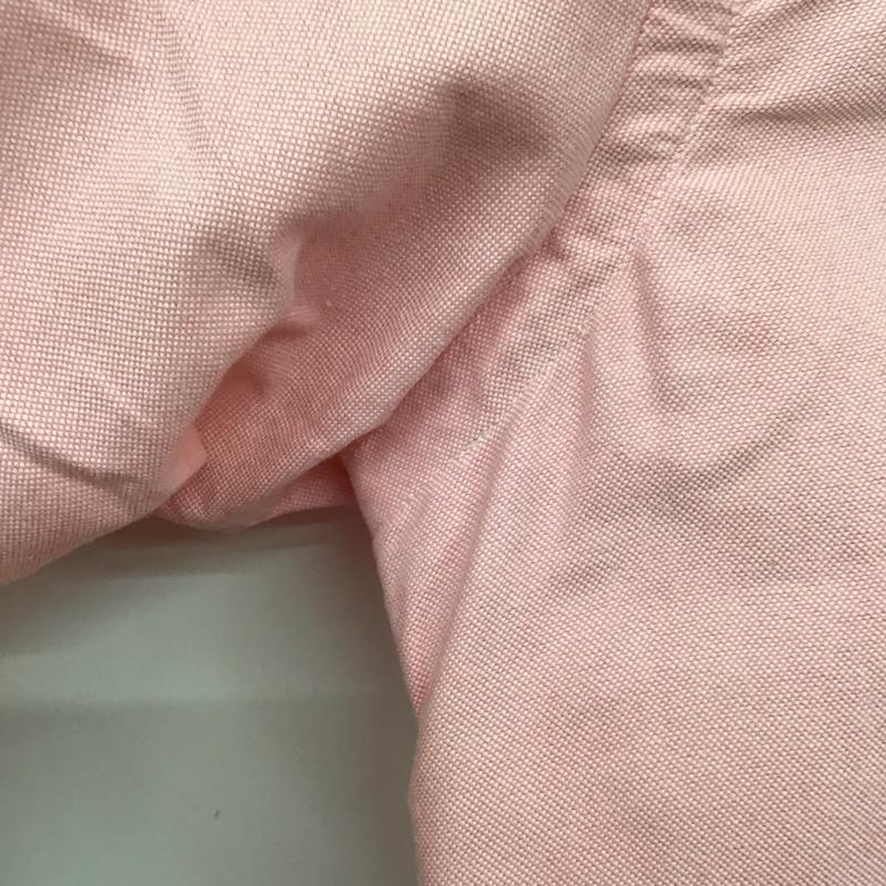 ラルフローレン RALPHLAUREN シャツ、ブラウス 長袖 長袖シャツ 無地シャツ カラーシャツ ボタンダウンシャツ ロゴ、文字 桃 / ピンク /  メンズ USED 古着 中古 10128788