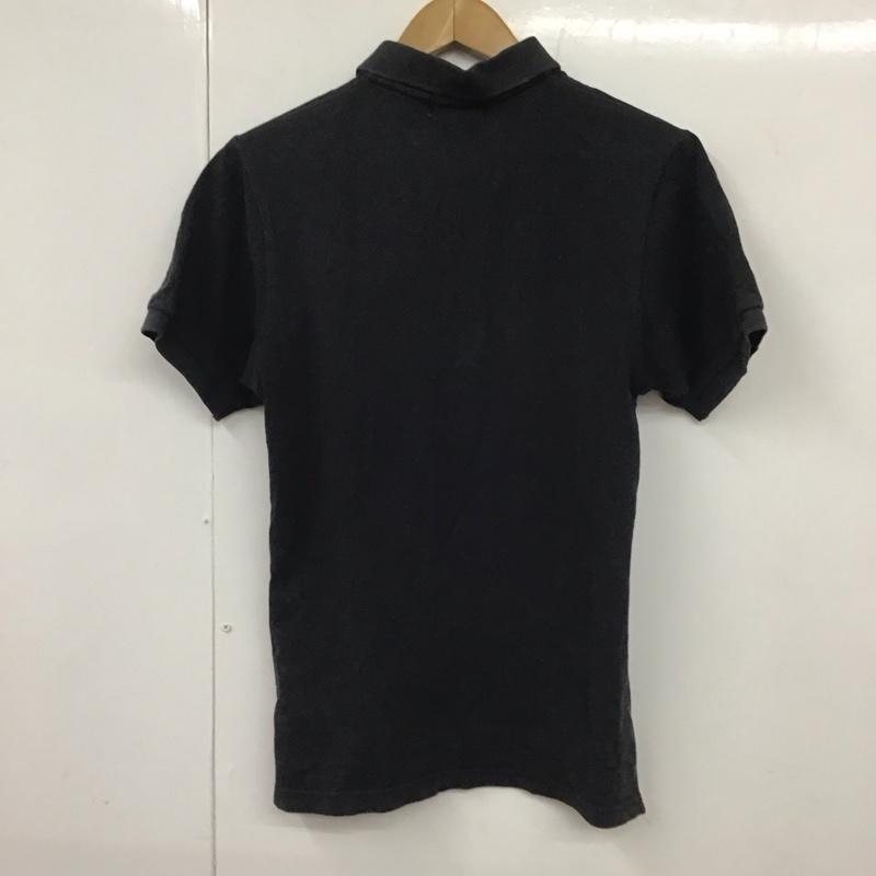 アベイシングエイプ A BATHING APE ポロシャツ 半袖 S 無地 黒 / ブラック /  メンズ USED 古着 中古 10130158