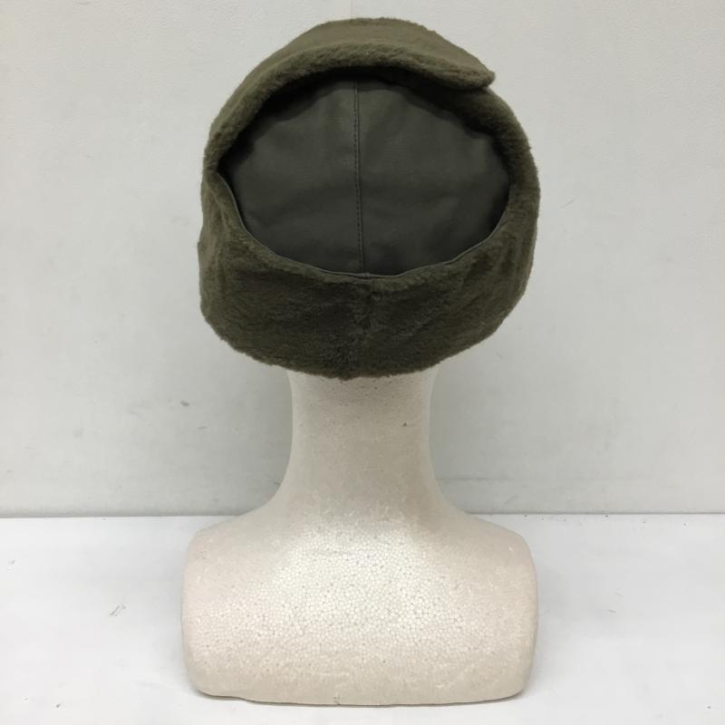 ユーズドクロージング used clothes 帽子 キャップ ドイツ軍　パイロットキャップ 無地 カーキ / カーキ /  メンズ USED 古着 中古 10136550